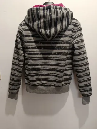 Cazadora Mujer Bomber Impermeable Reversible