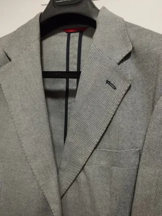Americana Carolina Herrera Gris/Negra