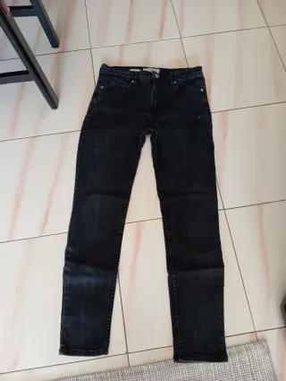 Pantalones vaqueros mujer negros