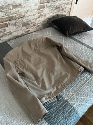 Chaqueta Cuero Marrón Jack & Jones