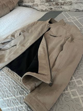 Chaqueta Cuero Marrón Jack & Jones