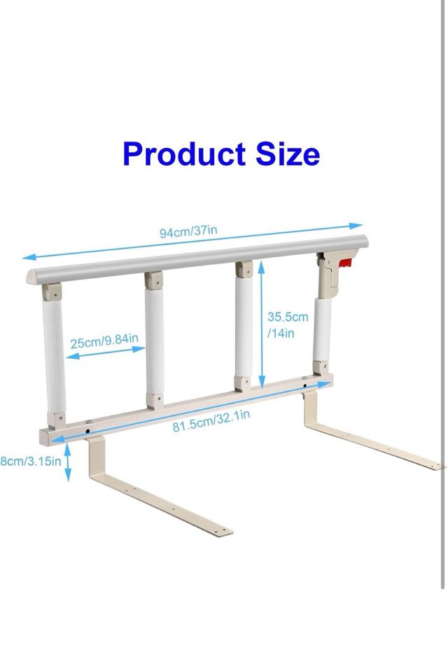 Barandilla Cama Anticaída Plegable