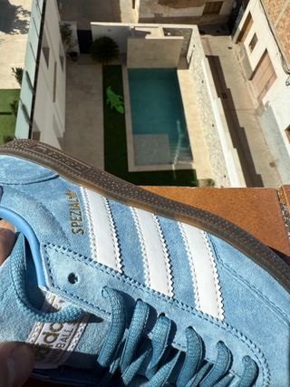 Zapatillas Adidas Spezial Azul/Blanco