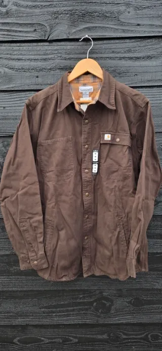 Chaqueta Carhartt Lona Marrón Talla M