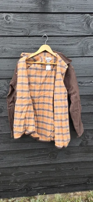 Chaqueta Carhartt Lona Marrón Talla M