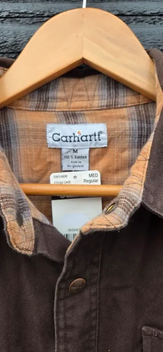 Chaqueta Carhartt Lona Marrón Talla M
