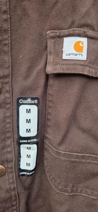 Chaqueta Carhartt Lona Marrón Talla M