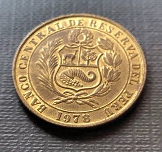 Moneda Perú 10 Soles de Oro 1978