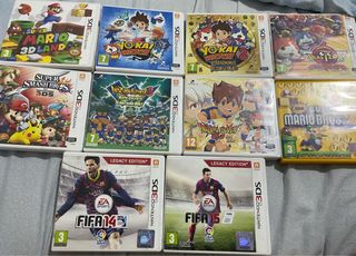 Confezione da 10 giochi per Nintendo 3DS