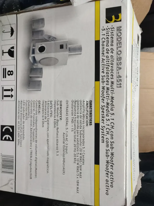 Sistema Altavoces Belson 5.1 BSA-4511