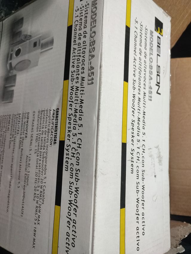 Sistema Altavoces Belson 5.1 BSA-4511