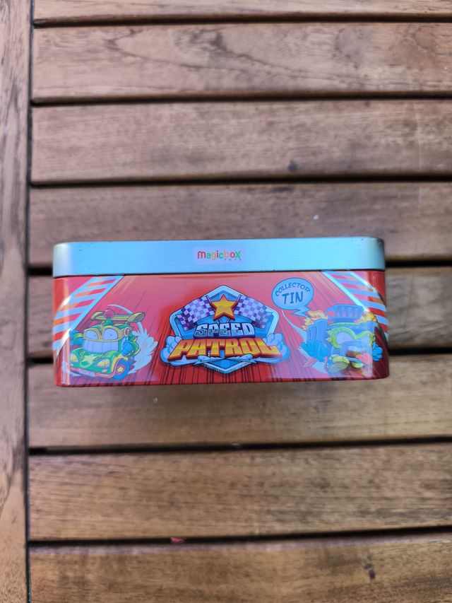 Caja Metálica Juguetes Speed Patrol