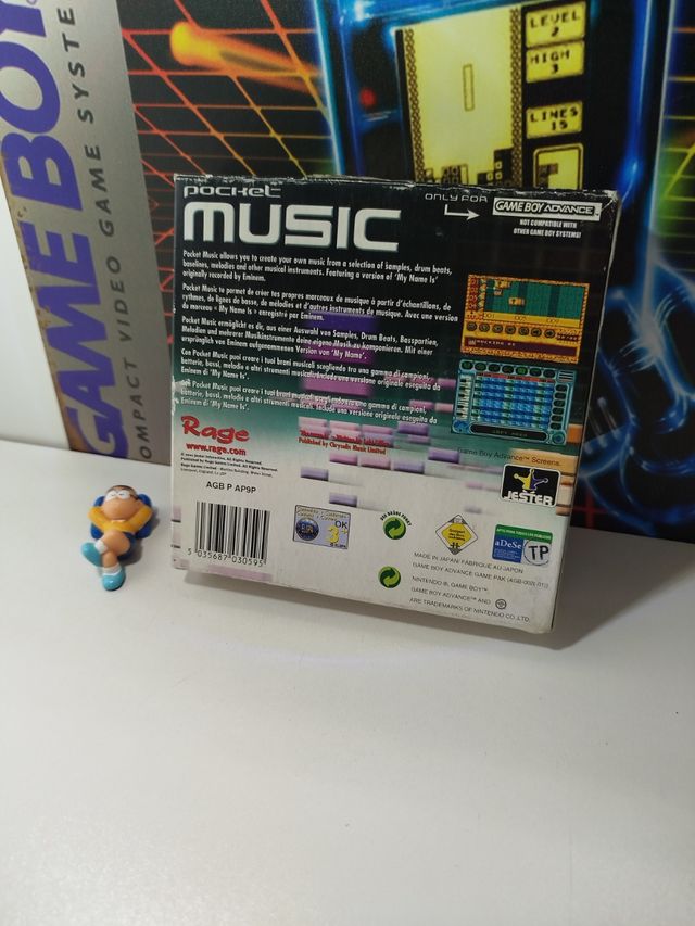 Juego Pocket Music GBA Completo