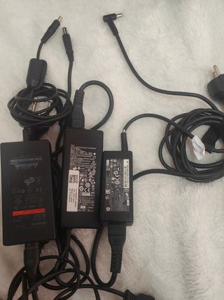 Cargadores Portátiles HP y Sony