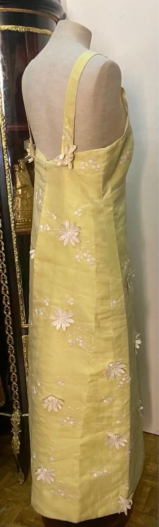 Vestido Organza Bordada