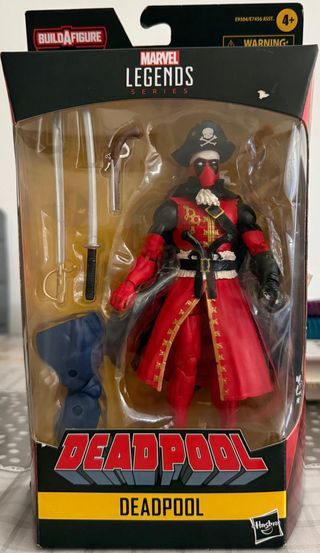 Marvel Legends Deadpool Pirata Figura
