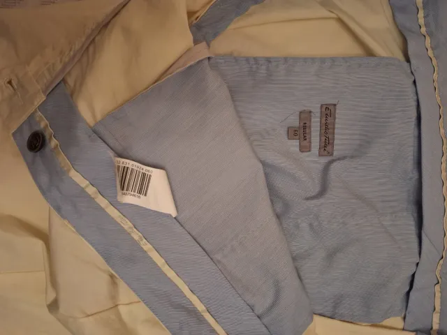 Bermudas Emidio Tucci Amarillo Talla 60