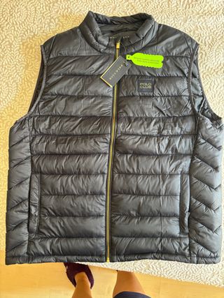 Chaleco acolchado Polo Club negro