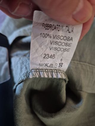 Camisa ablusada verde