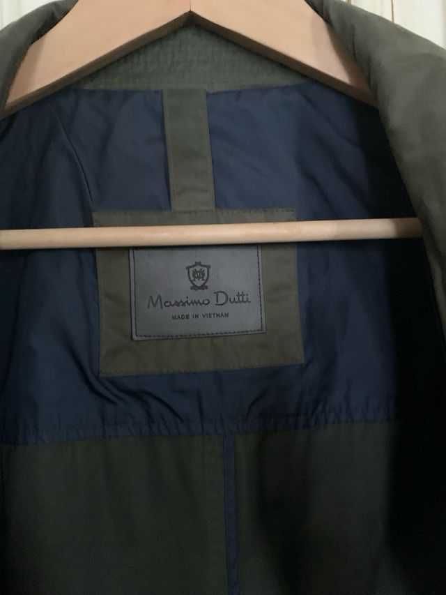 Chaqueta Massimo Dutti Verde Hombre