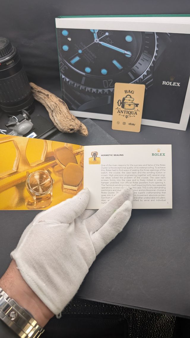 Libretto Rolex Datejust Originale Vintage Anni '80
