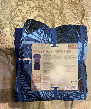 Pijama Verano Livergy Talla XXL 60/62