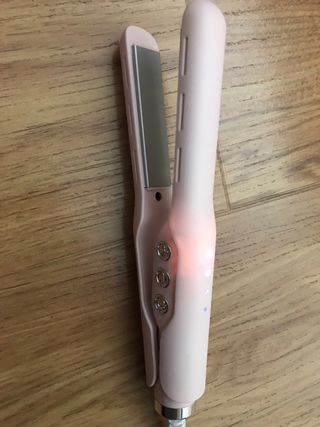 Piastra per capelli rosa Mini Baliffury