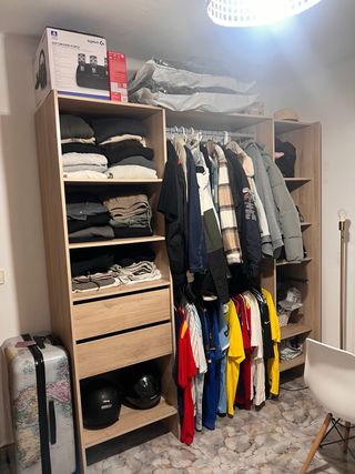 Armario modular madera