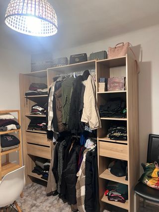 Armario modular madera