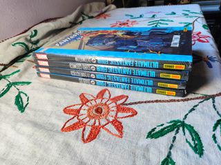 Lote Ultimate Fantastic Four 1, 7, 9 y 10. Panini.