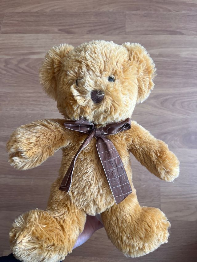 Peluche Oso Marrón con Lazo