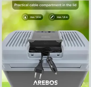 Arebos Nevera 20 litros para Enfriar y Mantener 