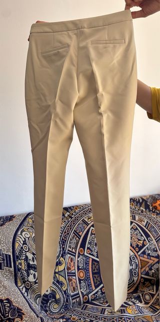 Conjunto Blazer Zara Beige Talla M