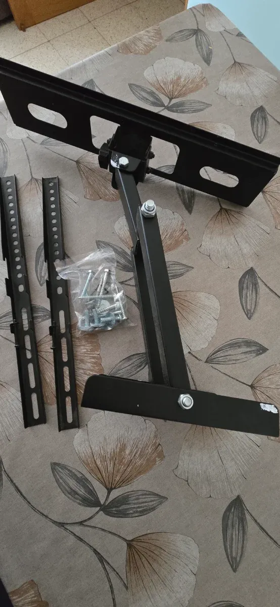 Soporte TV Inclinable Negro