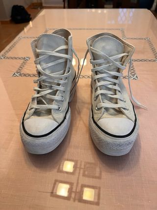 Zapatillas Converse Blancas Plataforma
