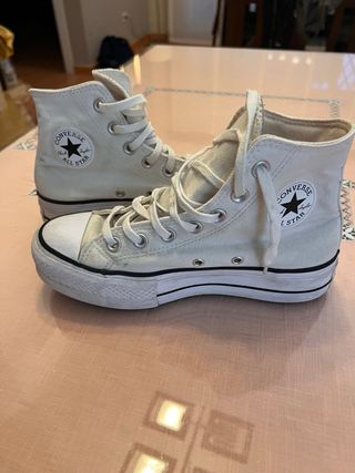 Zapatillas Converse Blancas Plataforma