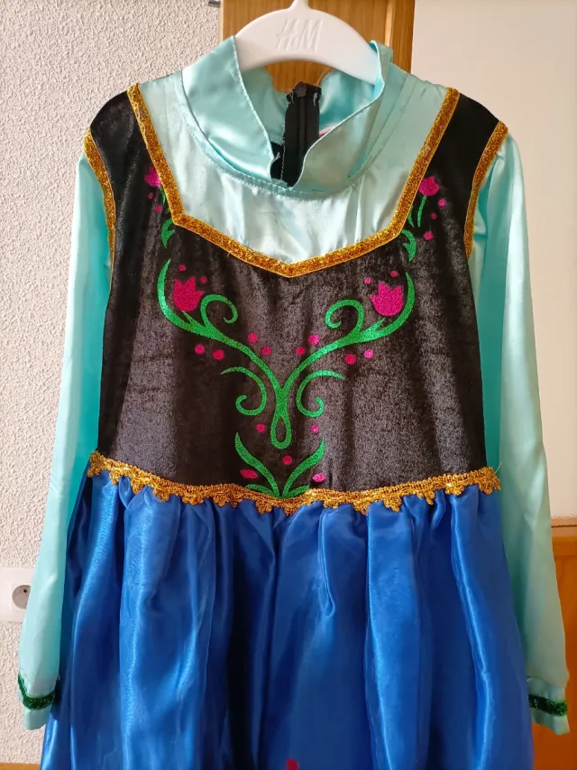 Disfraz Ana Frozen Talla 140cm Niña