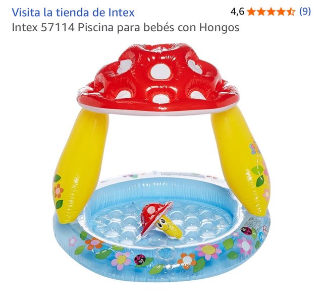Piscina Intex para bebés con Hongos