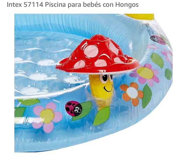 Piscina Intex para bebés con Hongos