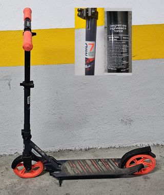 Patinete Oxelo MID 7 Plegable