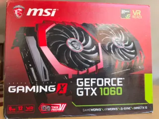Tarjeta Gráfica MSI GeForce GTX 1060 6GB Gaming X
