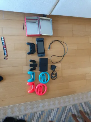 Nintendo Switch con accesorios