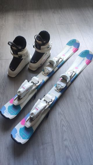 Botas y Esquís de Nieve