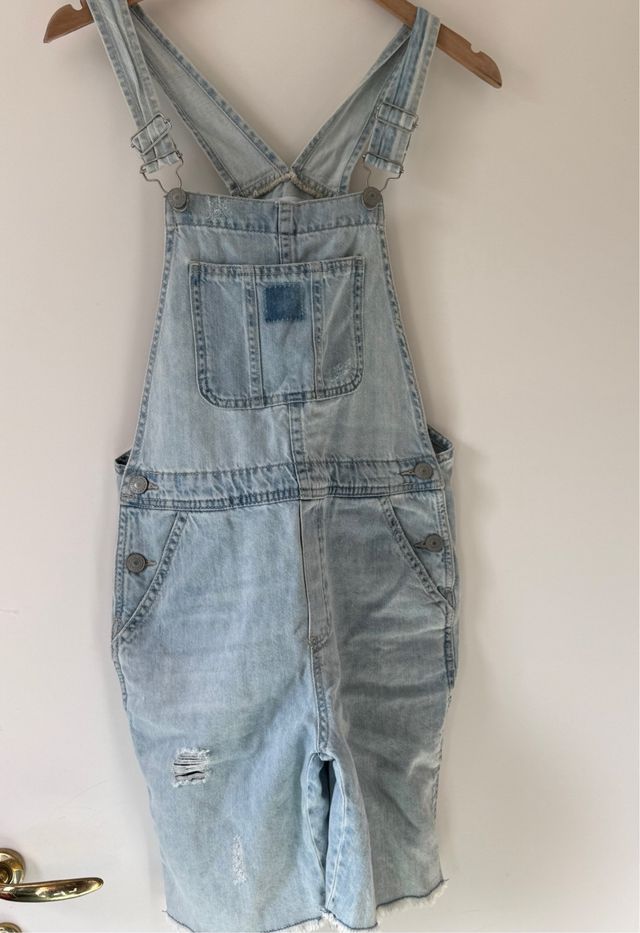 Peto mono vaquero Zara unisex T.10