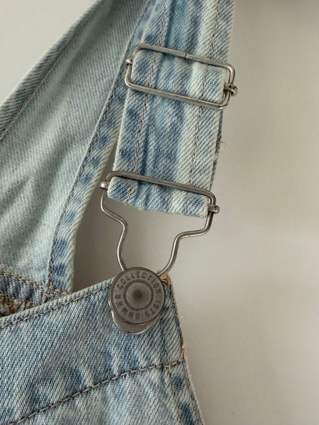 Peto mono vaquero Zara unisex T.10