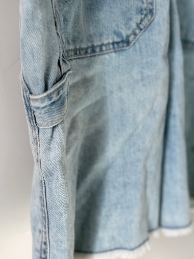 Peto mono vaquero Zara unisex T.10