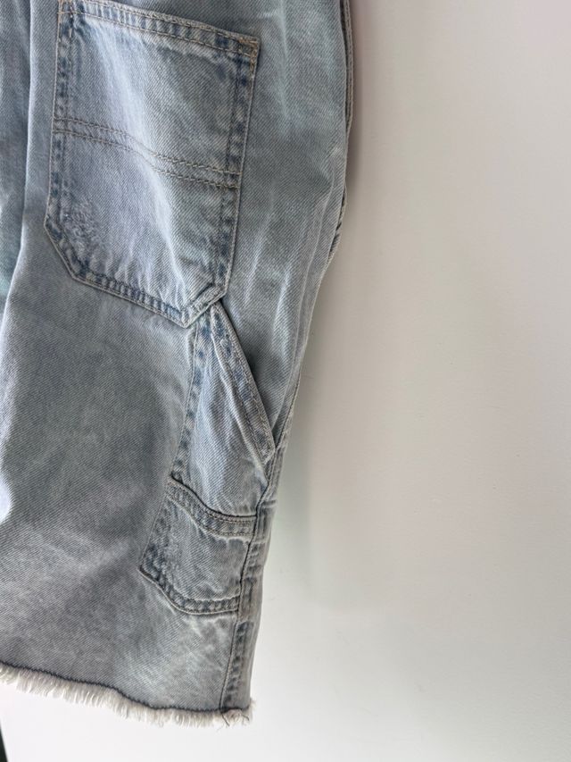 Peto mono vaquero Zara unisex T.10