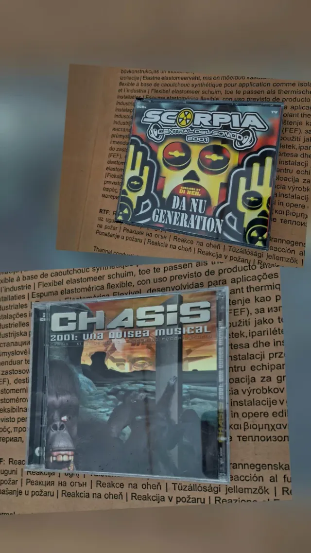 Lote 5 CDs Dance/Electro