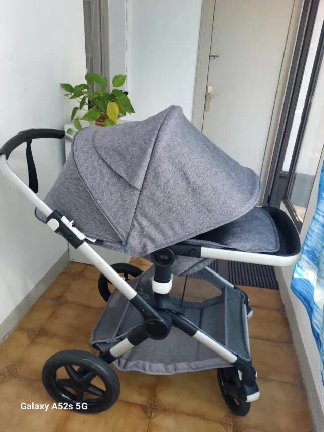 Carrito Bugaboo Fox 2 Gris Melange