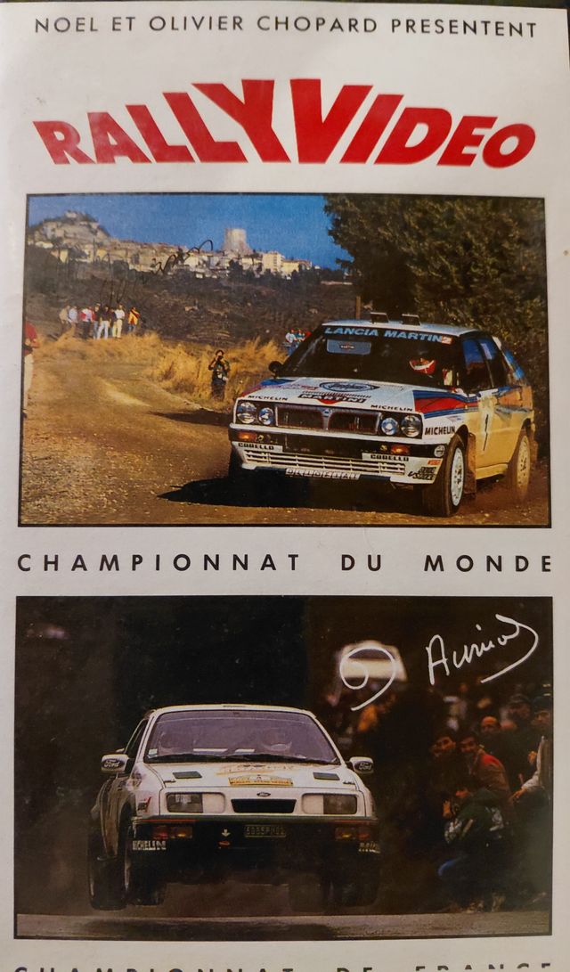 VHS Rally Video Campeonato del Mundo